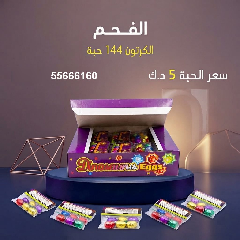 الفحم من جراغيات الكويت