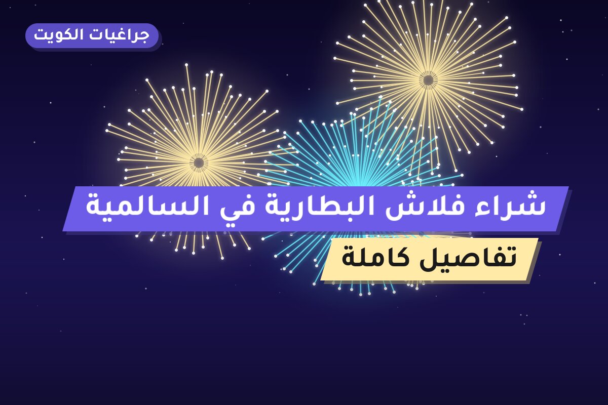 شراء فلاش البطارية في السالمية بسعر 8 د.ك: دليل الشراء والمواصفات