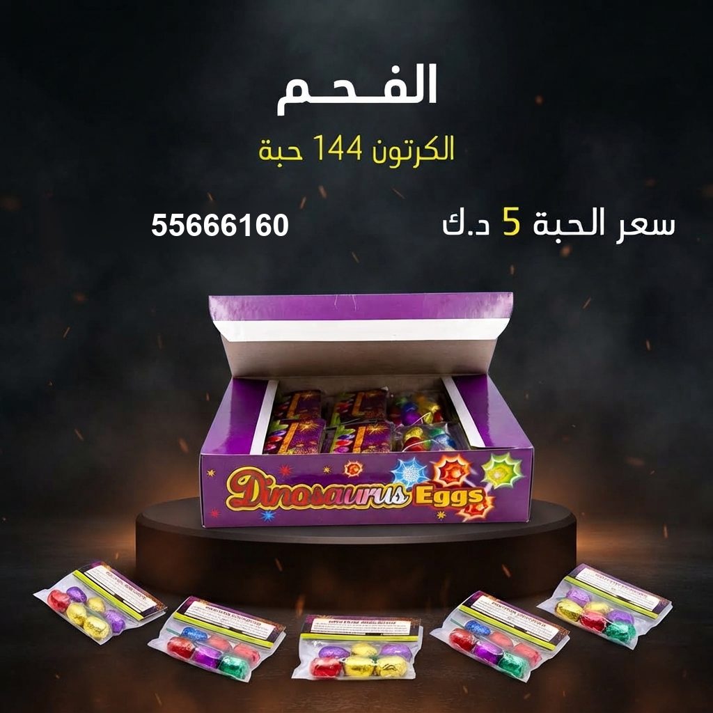 جراغي ،العاب نارية الفحم من جراغيات الكويت